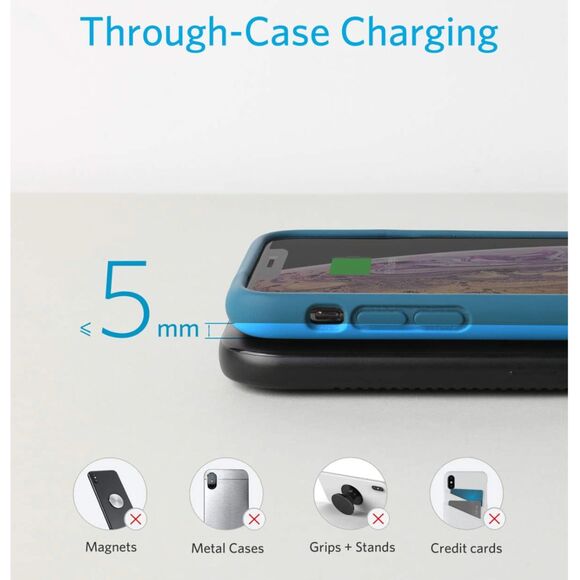 Anker PowerWave Base Pad Wireless Charger-NIB - Picture 4 of 10